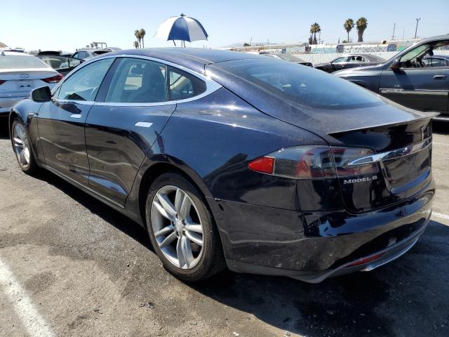 5YJSA1CN0DFP13362 - 2013 TESLA MODEL S ლურჯი ფოტო 2