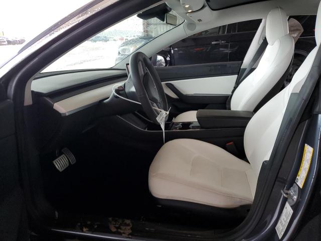 5YJ3E1EC7LF714625 - 2020 TESLA MODEL 3 SILVER photo 7