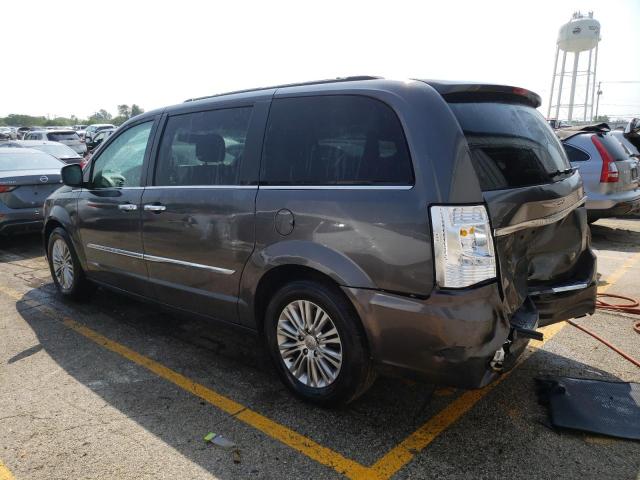 2C4RC1CGXGR306362 - 2016 CHRYSLER TOWN & COU TOURING L GRAY photo 2