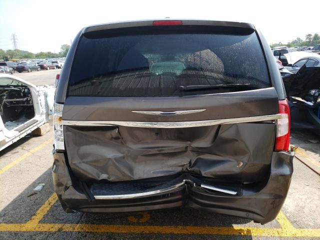 2C4RC1CGXGR306362 - 2016 CHRYSLER TOWN & COU TOURING L GRAY photo 6