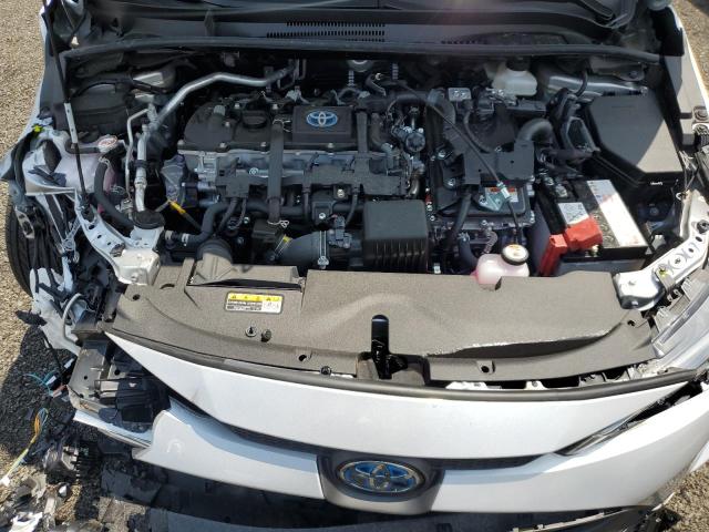 JTDBDMHE2RJ004790 - 2024 TOYOTA COROLLA LE SILVER photo 11