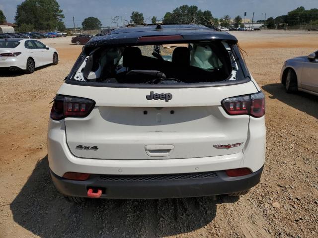 3C4NJDDB9JT150649 - 2018 JEEP COMPASS TRAILHAWK WHITE photo 6