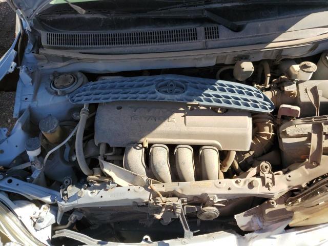 2T1KR32E25C491435 - 2005 TOYOTA COROLLA MA XR SILVER photo 11