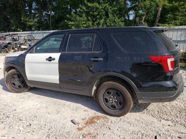 1FM5K8AR2JGC19722 - 2018 FORD EXPLORER POLICE INTERCEPTOR Schwarz Foto 2