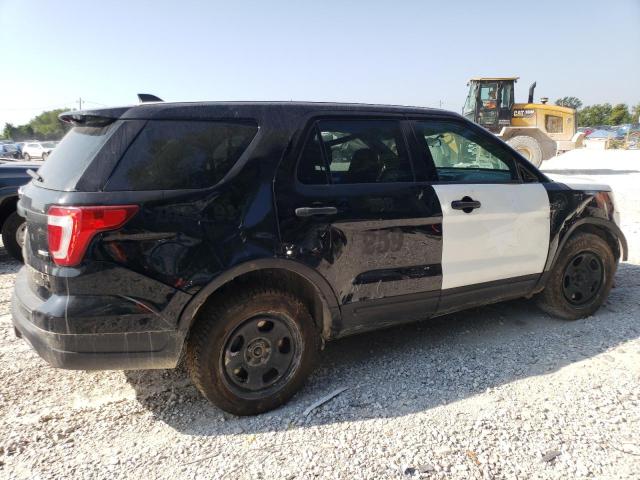 1FM5K8AR2JGC19722 - 2018 FORD EXPLORER POLICE INTERCEPTOR Schwarz Foto 3