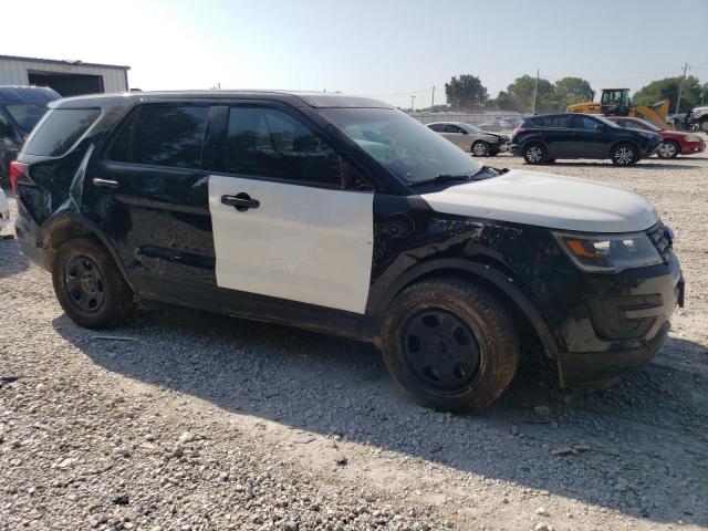 1FM5K8AR2JGC19722 - 2018 FORD EXPLORER POLICE INTERCEPTOR Schwarz Foto 4