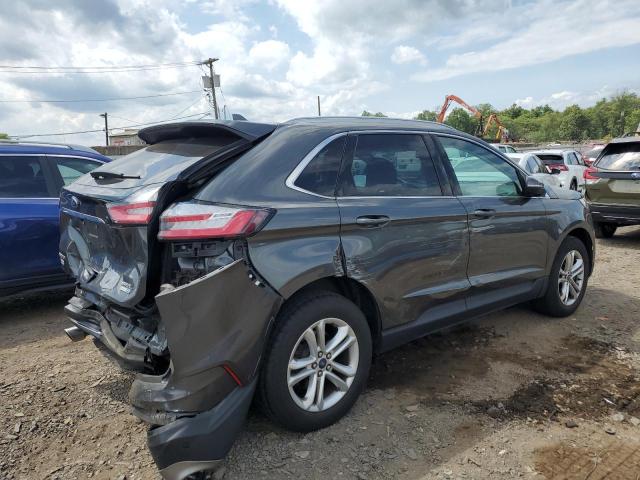 2FMPK4J97KBC42942 - 2019 FORD EDGE SEL GRAY photo 3