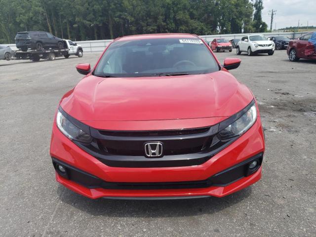 2HGFC2F81LH519022 - 2020 HONDA CIVIC SPORT 红色 照片 5