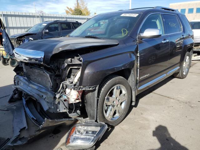 2GKFLZE31F6104297 - 2015 GMC TERRAIN DENALI BROWN photo 2