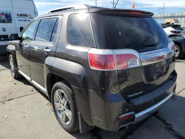 2GKFLZE31F6104297 - 2015 GMC TERRAIN DENALI BROWN photo 3