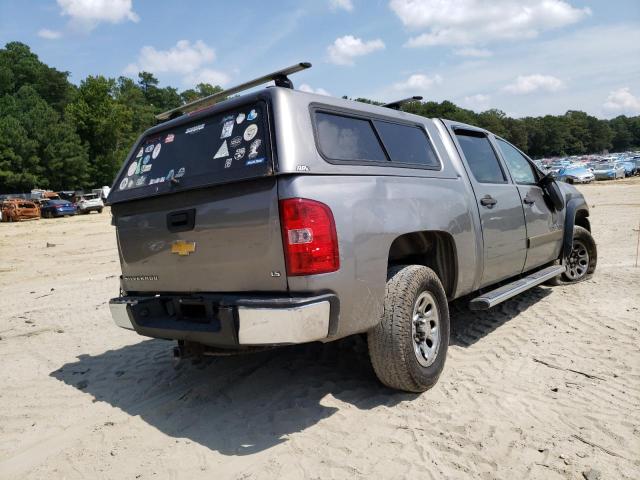 2GCEK13C571728794 - 2007 CHEVROLET SILVERADO K1500 CREW CAB SILVER photo 3