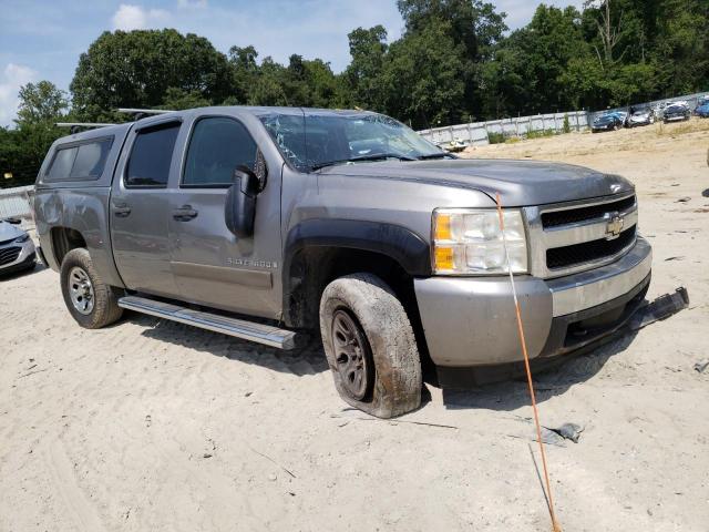 2GCEK13C571728794 - 2007 CHEVROLET SILVERADO K1500 CREW CAB SILVER photo 4