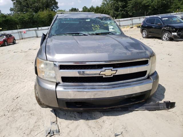 2GCEK13C571728794 - 2007 CHEVROLET SILVERADO K1500 CREW CAB SILVER photo 5