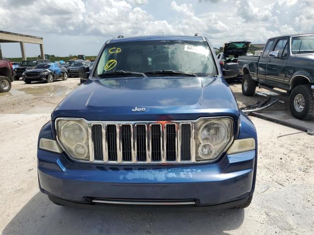 1J4PP5GK5AW138303 - 2010 JEEP LIBERTY LIMITED BLUE photo 5