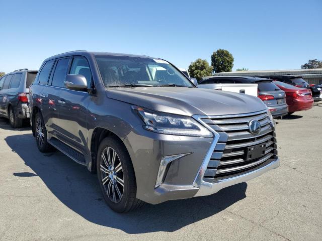 JTJHY7AX0J4254556 - 2018 LEXUS LX 570 GRAY photo 4