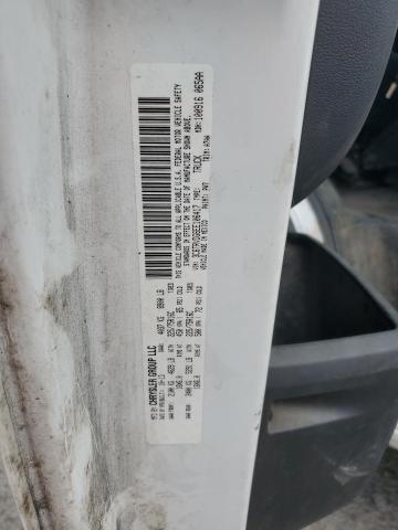 3C6TRVDG6EE106417 - 2014 RAM PROMASTER 2500 HIGH WHITE photo 12