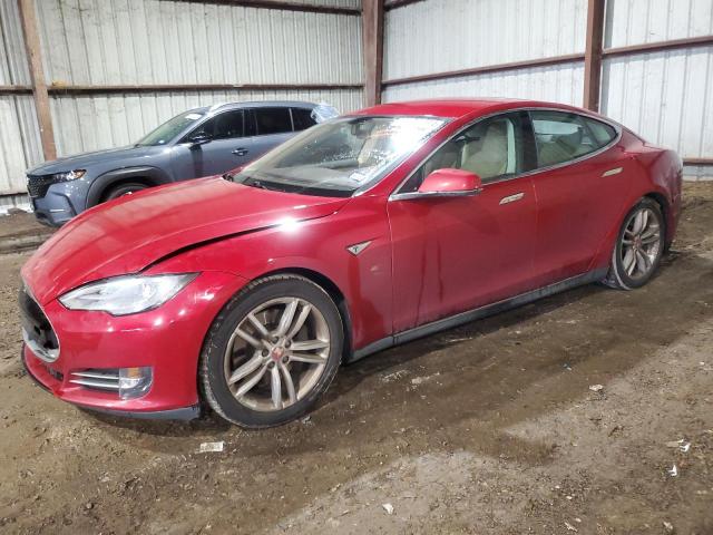 5YJSA1CG9DFP20988 - 2013 TESLA MODEL S წითელი ფოტო 1