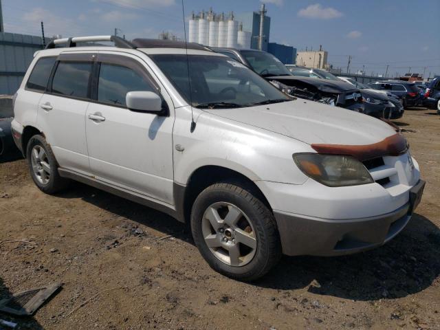 JA4LZ41F44U003604 - 2004 MITSUBISHI OUTLANDER XLS WHITE photo 4