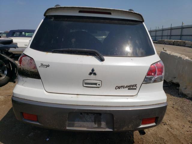 JA4LZ41F44U003604 - 2004 MITSUBISHI OUTLANDER XLS WHITE photo 6