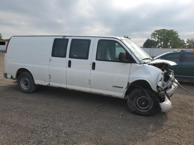 1GCGG29R821118141 - 2002 CHEVROLET EXPRESS G2 WHITE photo 4