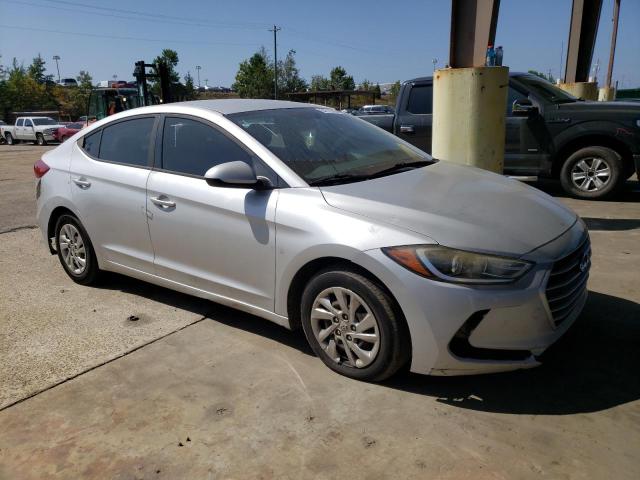 KMHD74LF7HU073239 - 2017 HYUNDAI ELANTRA SE SILVER photo 4