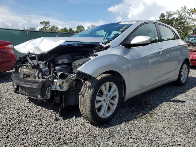 KMHD35LH3EU158125 - 2014 HYUNDAI ELANTRA GT SILVER photo 1