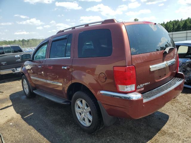 1A8HX58P77F519172 - 2007 CHRYSLER ASPEN LIMITED BURGUNDY photo 2