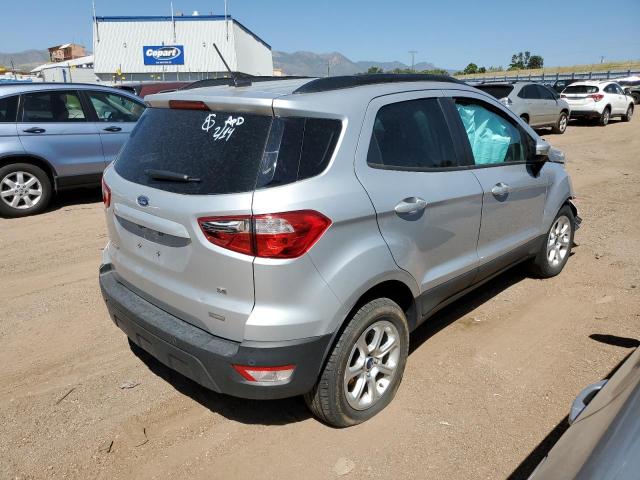 MAJ3S2GE3LC393294 - 2020 FORD ECOSPORT SE Gümüş foto 3