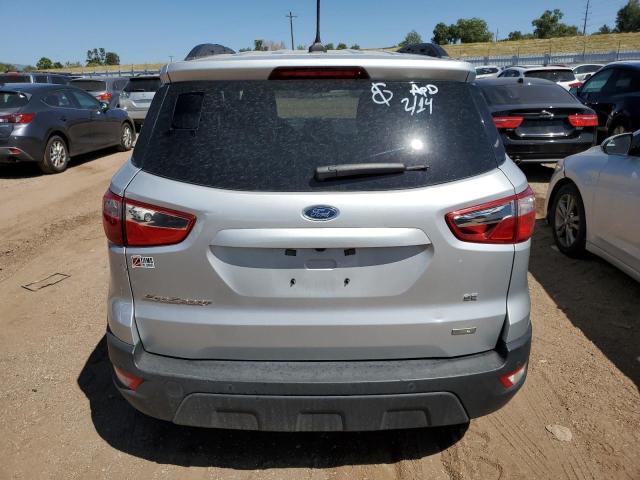 MAJ3S2GE3LC393294 - 2020 FORD ECOSPORT SE SILVER photo 6