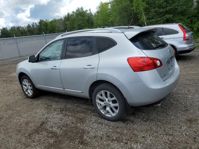 JN8AS5MV3BW313727 - 2011 NISSAN ROGUE S SILVER photo 2