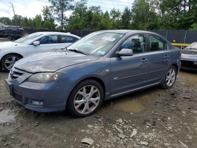 JM1BK323481869637 - 2008 MAZDA 3 S GRAY photo 1