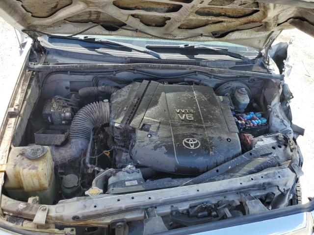 5TEJU62N55Z123028 - 2005 TOYOTA TACOMA DOUBLE CAB PRERUNNER SILVER photo 11