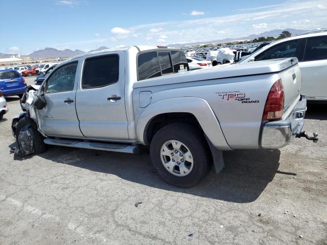 5TEJU62N55Z123028 - 2005 TOYOTA TACOMA DOUBLE CAB PRERUNNER SILVER photo 2