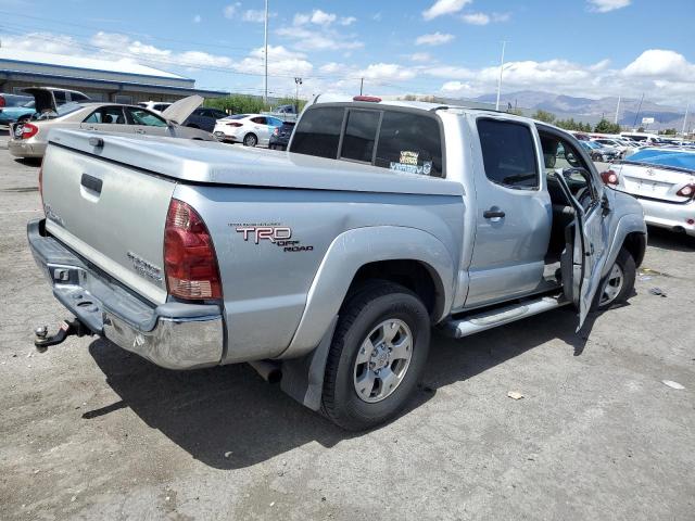 5TEJU62N55Z123028 - 2005 TOYOTA TACOMA DOUBLE CAB PRERUNNER SILVER photo 3