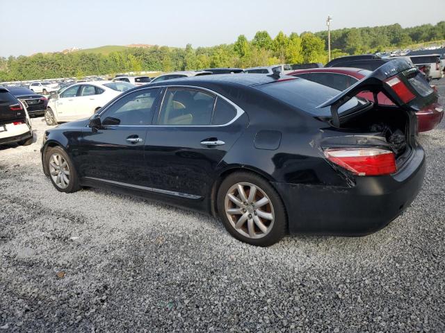 JTHBL46FX85055720 - 2008 LEXUS LS 460 BLACK photo 2