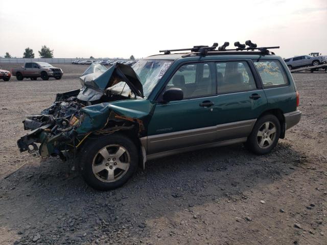 JF1SF6557XH726146 - 1999 SUBARU FORESTER S მწვანე ფოტო 1