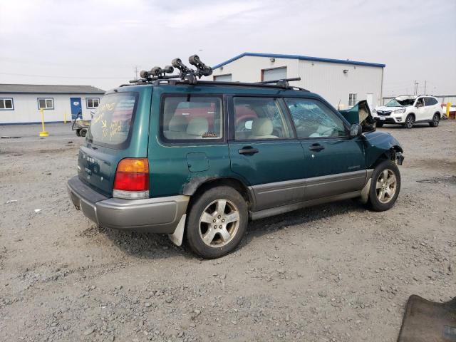 JF1SF6557XH726146 - 1999 SUBARU FORESTER S მწვანე ფოტო 3