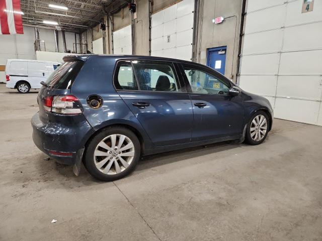WVWDM7AJ3CW290709 - 2012 VOLKSWAGEN GOLF BLUE photo 3