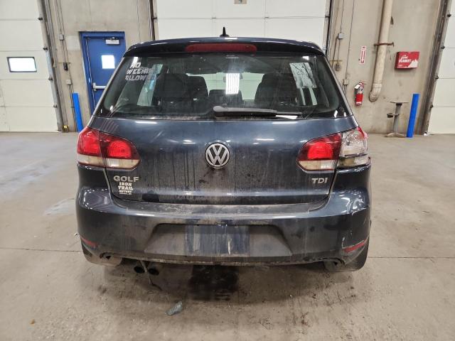 WVWDM7AJ3CW290709 - 2012 VOLKSWAGEN GOLF BLUE photo 6