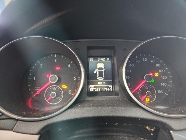 WVWDM7AJ3CW290709 - 2012 VOLKSWAGEN GOLF BLUE photo 9