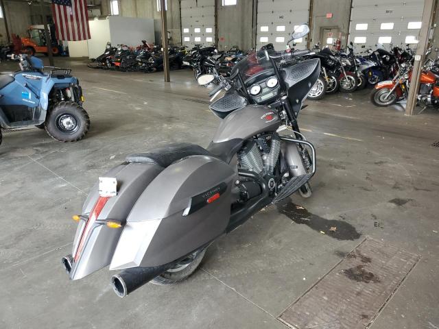 5VPDB36N1G3048293 - 2016 VICTORY MOTORCYCLES CROSS COUN GRAY photo 4