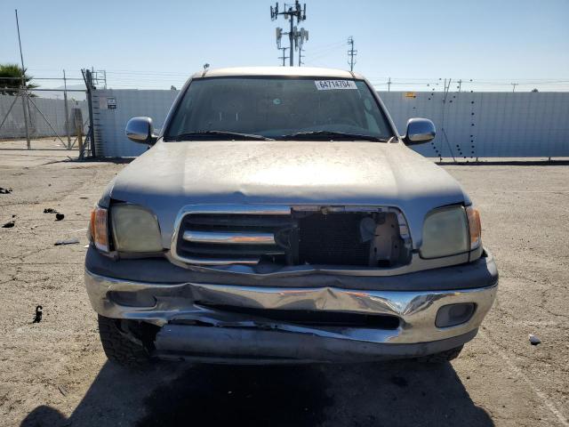 5TBRN34151S213269 - 2001 TOYOTA TUNDRA ACCESS CAB SR5 GRAY photo 5