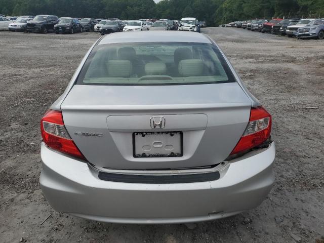 19XFB2F8XCE308463 - 2012 HONDA CIVIC EX SILVER photo 6