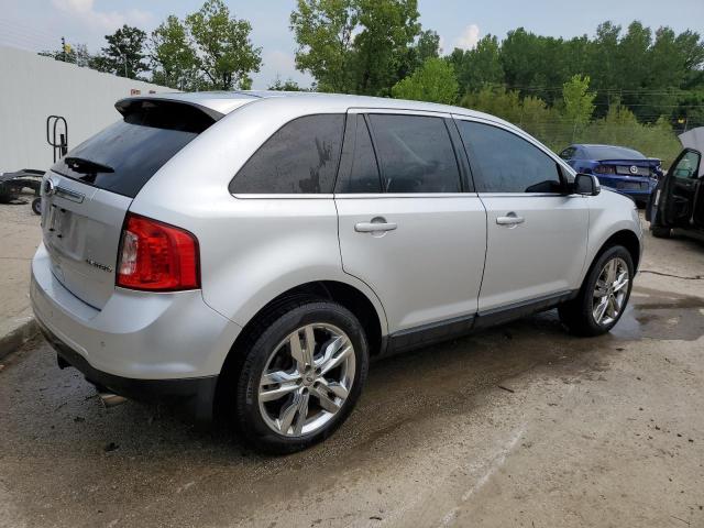 2FMDK3KC1DBB41714 - 2013 FORD EDGE LIMITED SILVER photo 3