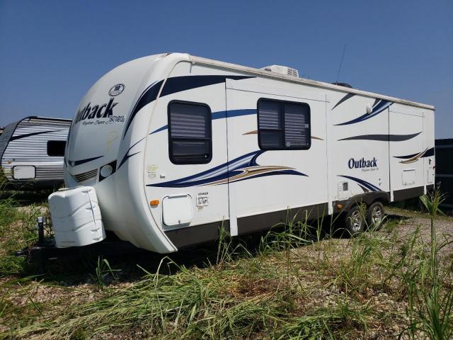 4YDT26029CW450482 - 2012 KEYSTONE OUTBACK WHITE photo 2