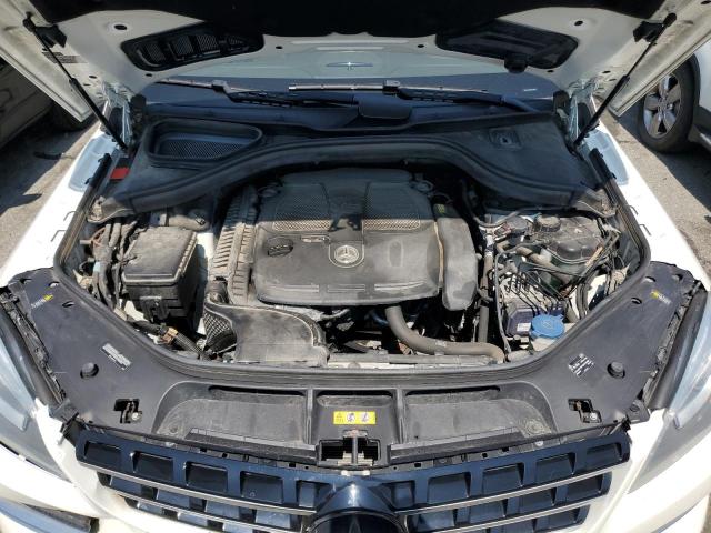 4JGDA5HB8EA310010 - 2014 MERCEDES-BENZ ML 350 4MATIC WHITE photo 12