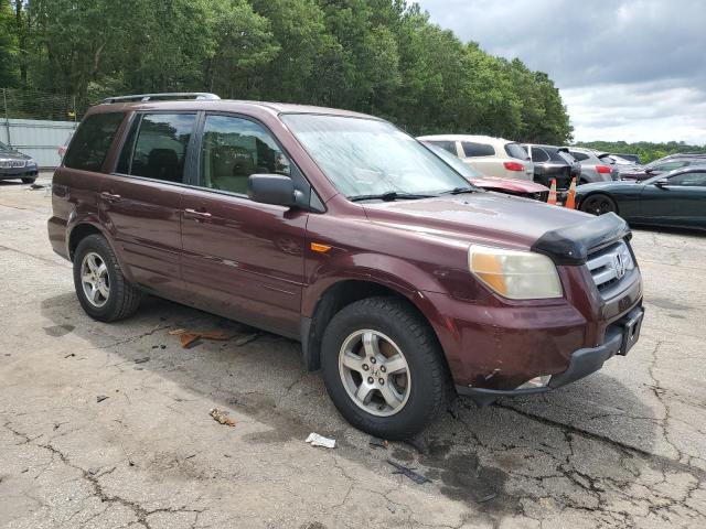 5FNYF18588B029380 - 2008 HONDA PILOT EXL BURGUNDY photo 4