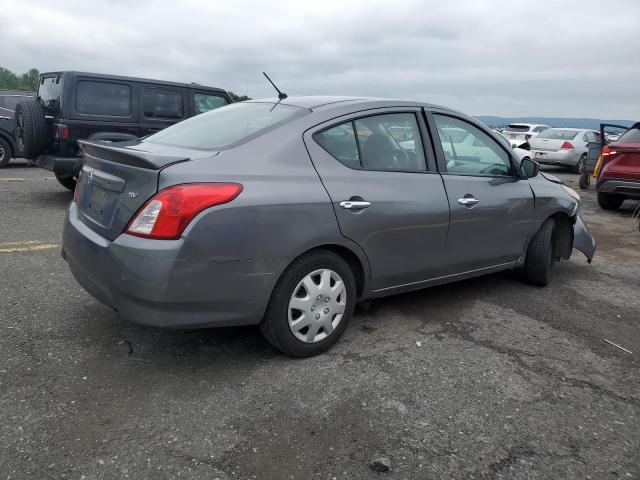 3N1CN7AP6KL846516 - 2019 NISSAN VERSA S Մոխրագույն լուսանկար 3