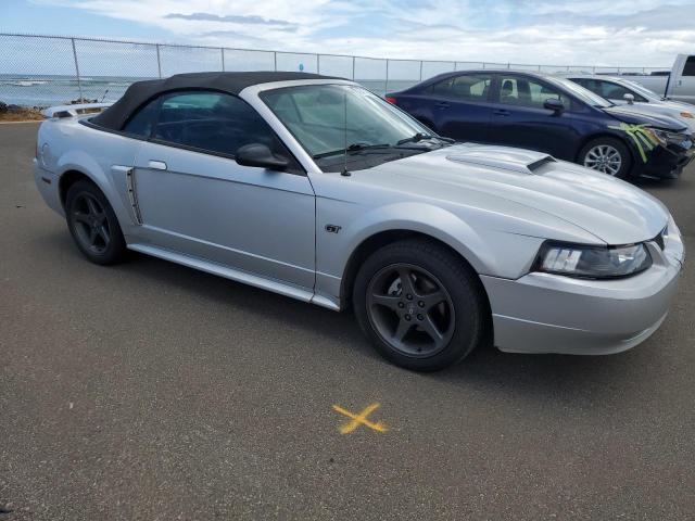 1FAFP45X83F390582 - 2003 FORD MUSTANG GT SILVER photo 4