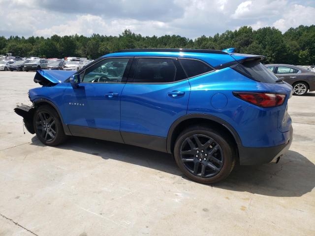 3GNKBBRA4KS630925 - 2019 CHEVROLET BLAZER 1LT BLUE photo 2